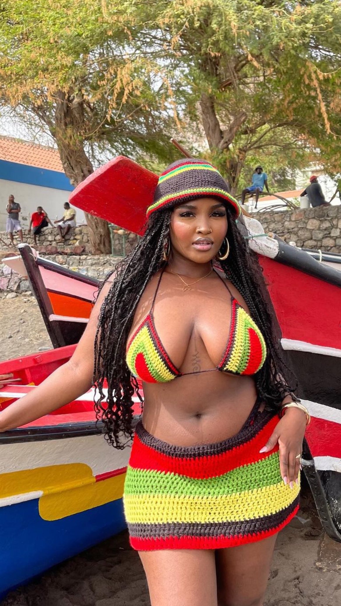Ensemble “Rasta Vibes” – Harpe Crochet_AFRIKA