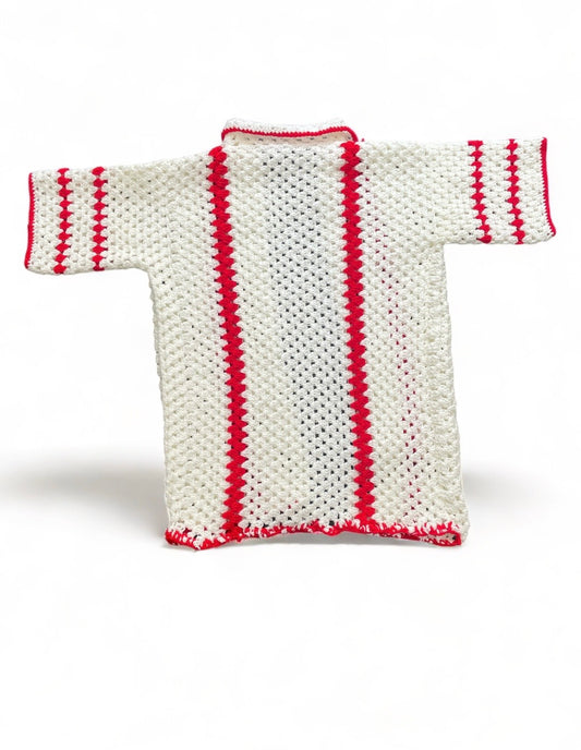 Chemise “Crème Fraise” – Harpe Crochet